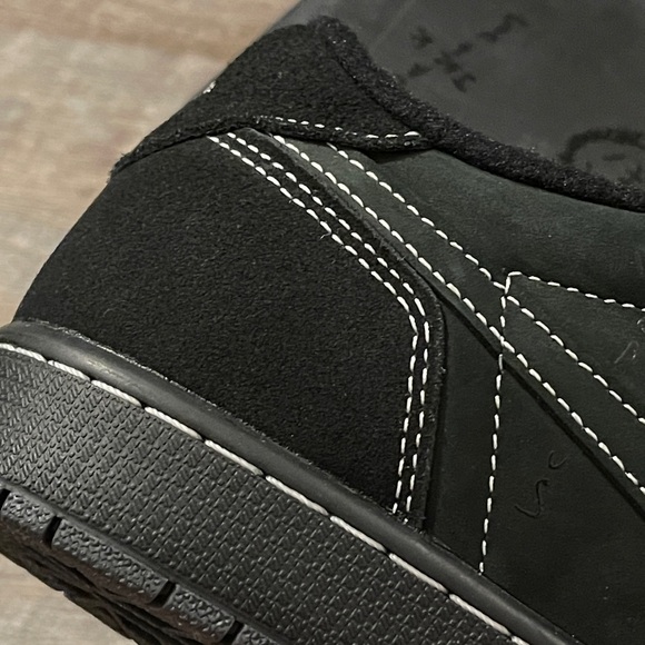 Nike Travis Scott x Air Jordan 1 Low OG - DM7866-162 Phantom Black - sz 11 or 12 - Picture 16 of 16